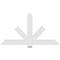 Ekena Millwork Kennewick Architectural Grade PVC Gable Bracket, 72"W x 39"H x 2"D x 6"F, 13/12 Pitch GBP072X39X0206KEN00 - alternate 5
